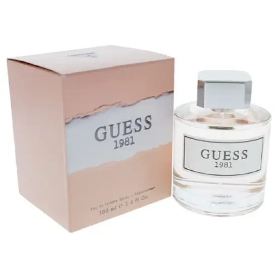 Guess 1981 Women's Perfume Eau De Toilette EDT Spray, 3.4 Fl. Oz. image {13}