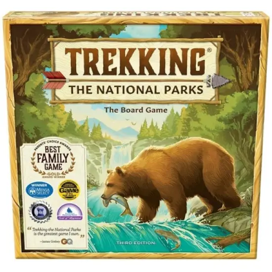 Trekking The National Parks Family Board Game: Geography Educational Playtime 30-45 Min, 1-5 Players image {8}