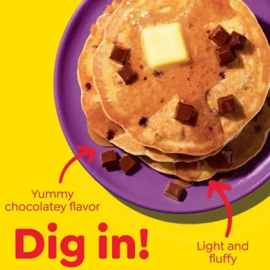 Eggo Frozen Pancakes Chocolatey Chip - 14.8oz/12ct image {2}