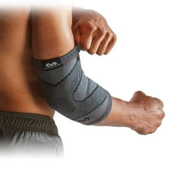 McDavid Sport Compression Knit Elbow Sleeve with Gel Buttress image {4}