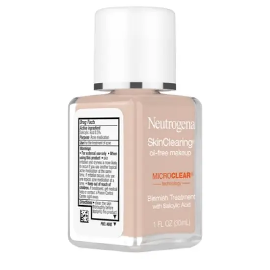Neutrogena Skin Clearing Oil-Free Liquid Foundation with Salicylic Acid image {6}