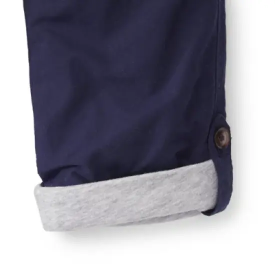 Hope & Henry Boys' Lined Pull-On Cargo Pants, Infant image {3}