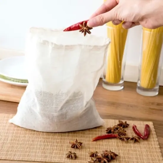 10pcs / Pack 20x25cm Soup Gauze Filter Bag Kitchen Utensils Soup Residue Isolation Bag image {4}