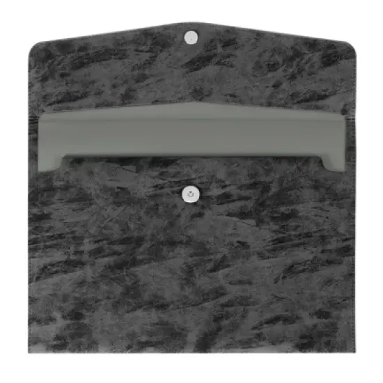 Unique Bargains Waterproof PU Leather File Folder with Button Closure 13.4" x 9.4" image {7}