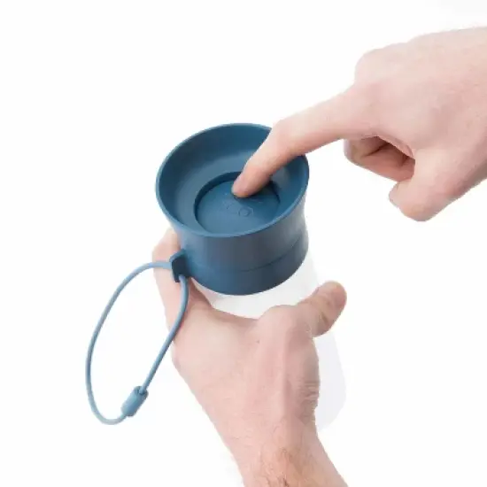 BergHOFF Leo 16.9oz Water Bottle, Blue image {1}