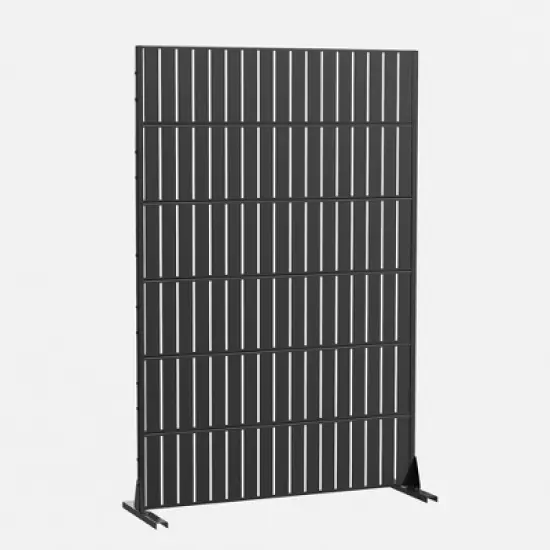 PexFix 72 in. x 47 in. Outdoor Metal Privacy Screen Garden Fence image {9}