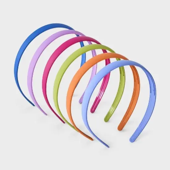 Soft Touch Plastic Headbands - 6pk - Cat & Jack image {3}
