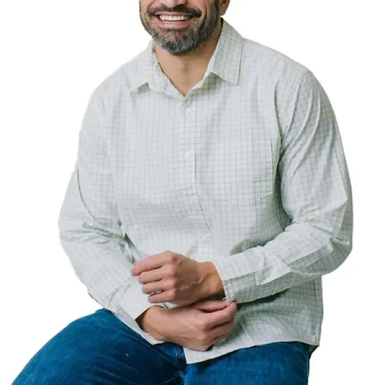 Hope & Henry Mens' Poplin Button Down Shirt image {17}