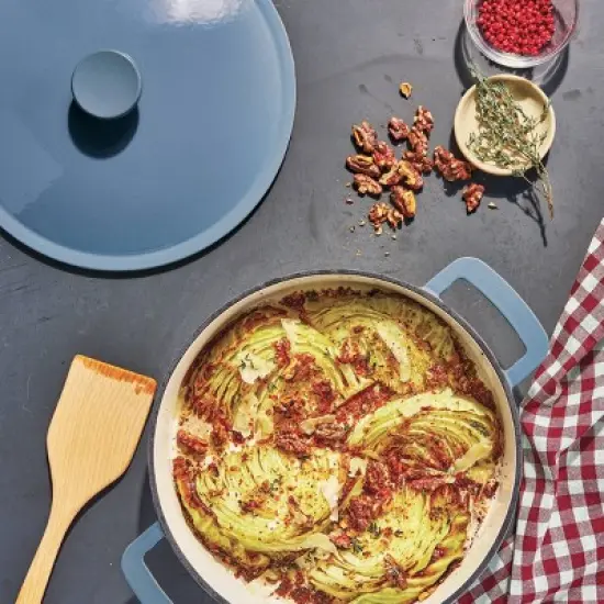 3.5qt Enamel Braiser - Figmint&trade; image {1}