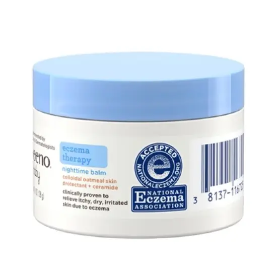 Aveeno Baby Eczema Therapy Nighttime Moisturizing Balm, Soothes & Relieves Dry, Itchy Skin - 1oz image {6}