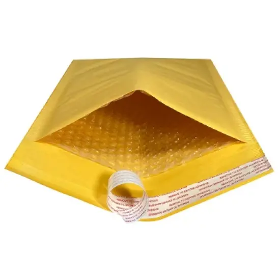 UOFFICE Pack of 100 Kraft Bubble Mailers 8.5" x 12" #2 Self-Seal Padded Envelopes image {4}