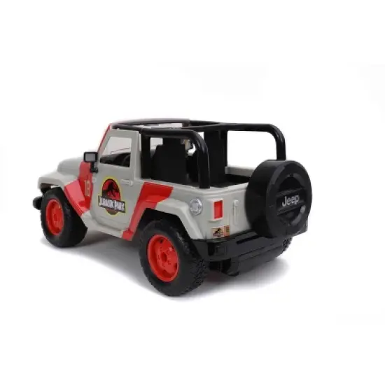 Jada Toys Hollywood Rides RC Jurassic Park Jeep Wrangler - 1:16 Scale image {2}