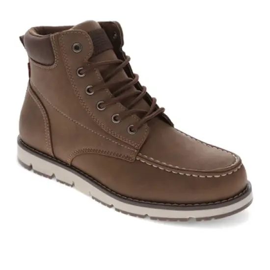 Levi's Mens Dean SH Vegan Leather Lace Up Moc Toe Rugged Casual Boot image {9}