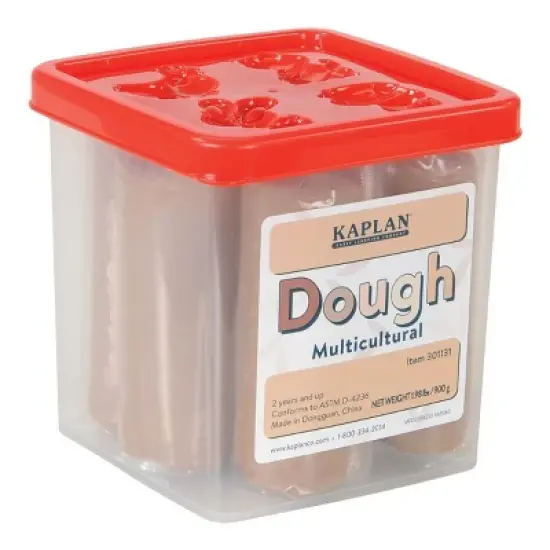Kaplan Early Learning Multicultural Dough - Set of 6 image {6}