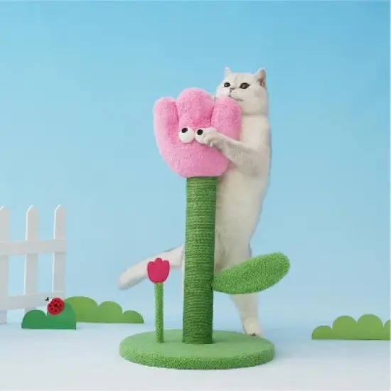 ZEZE Tulip Cat Scratching Post image {10}