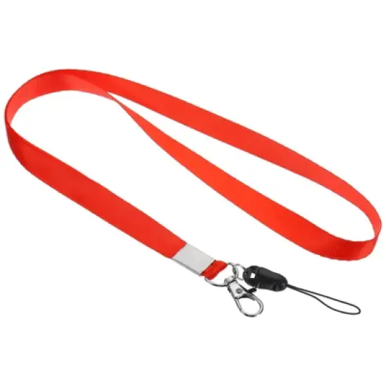 Unique Bargains Polyester Wear-resistant Name Tag Neck Lanyards with Hook 20 Pcs image {9}