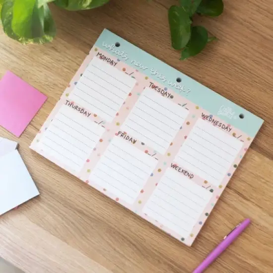 Undated Smiley Weekly Deskpad - Callie Danielle image {4}