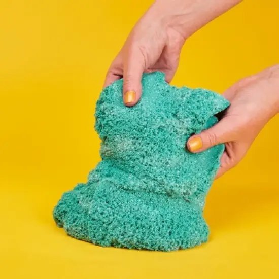 Kinetic Sand 2lb Twinkly Teal Shimmer Sand image {4}