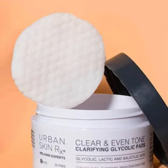 Urban Skin Rx Clear & Even Tone Clarifying Glycolic Pads - 30ct image {5}