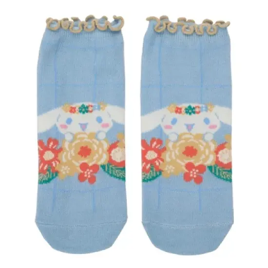 Hello Kitty & Friends Floral Character Art 5-Pair Women's Ankle Socks image {2}