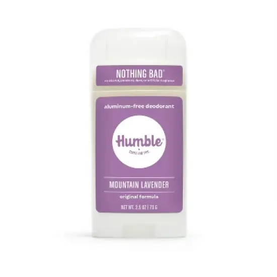 Humble Brands Original Formula Solid Deodorant - Mountain Lavender - Aluminum-Free 2.5oz image {2}