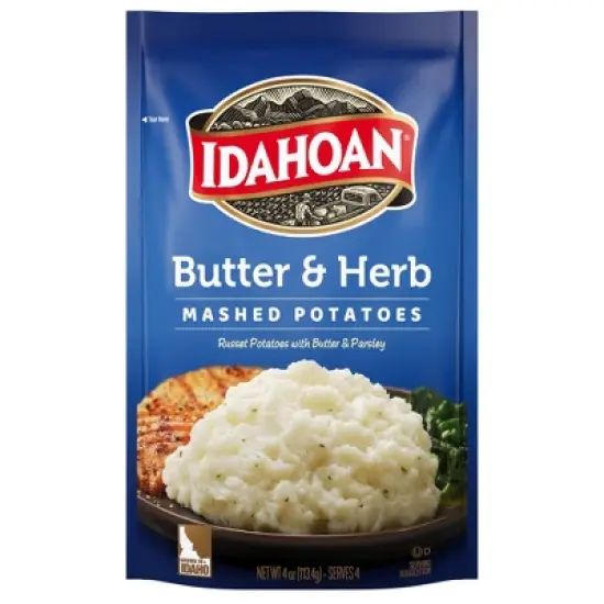 Idahoan Gluten Free Butter & Herb Mashed Potatoes - 4oz image {10}