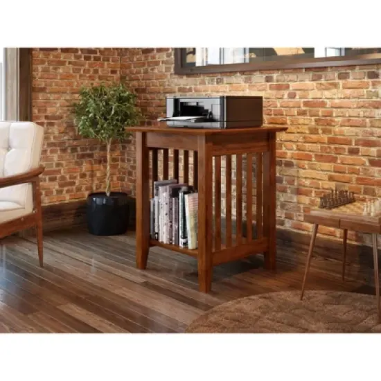 Printer Stand Classic Mission Walnut - AFI image {1}