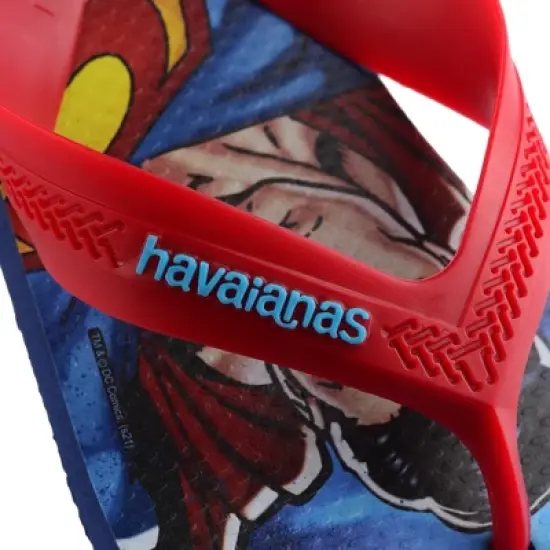 Havaianas Kids Max Heros Superman Flip Flop Sandals image {4}
