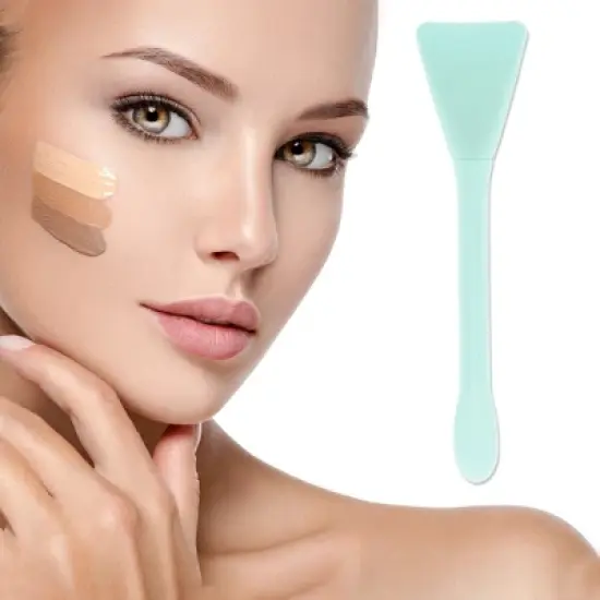 Unique Bargains Facial Mask Brush with A Spoon 1 Pc image {1}