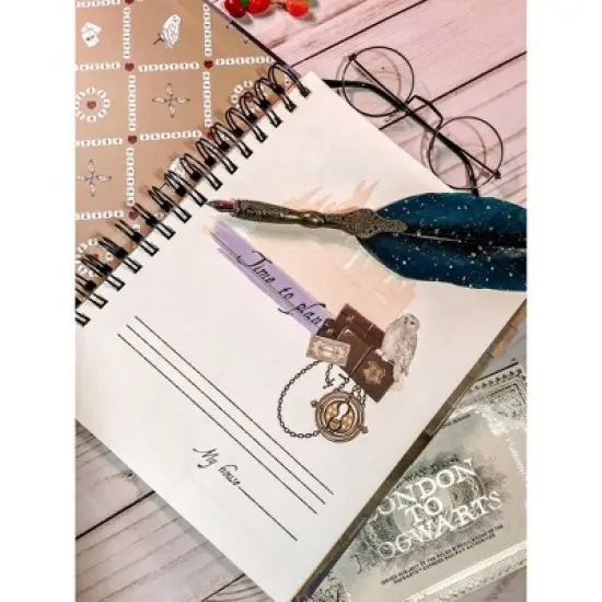 Undated Warner Bros. Harry Potter Spiral Planner Time is of the Essence - Con*Quest Journals image {2}