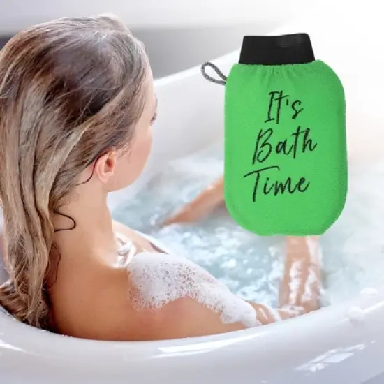 Unique Bargains Shower Gloves 8.27"x5.12" 1 Pc image {1}