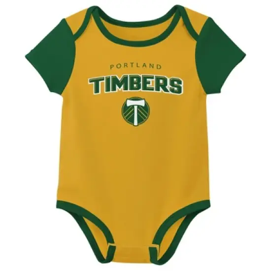 MLS Portland Timbers Infant 3pk Bodysuit image {2}
