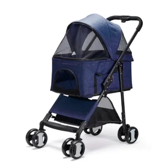 Dogline Executive Pet Stroller with a Removable Cradle image {3}