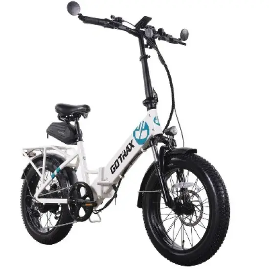 GOTRAX Adult F2V2 20" Step Through Electric Folding Bike image {13}