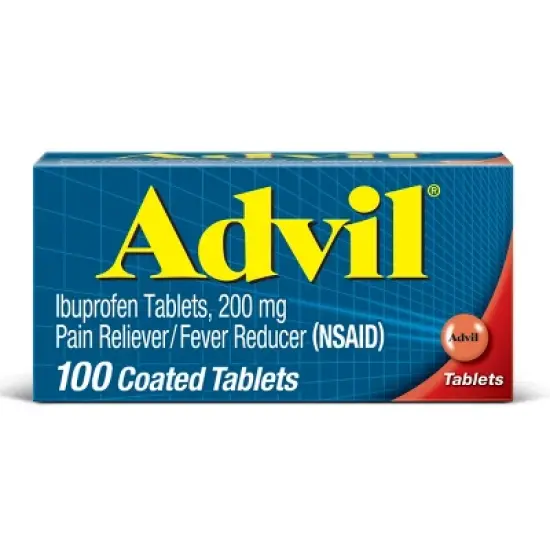 Advil Pain Reliever/Fever Reducer Tablets - Ibuprofen (NSAID) image {11}