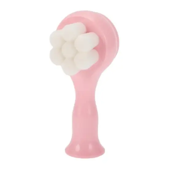 Unique Bargains Soft PBT Fiber Hair Cleansing Brush Big Plum Blossom 5.12"x2.28" 1 Pc image {5}