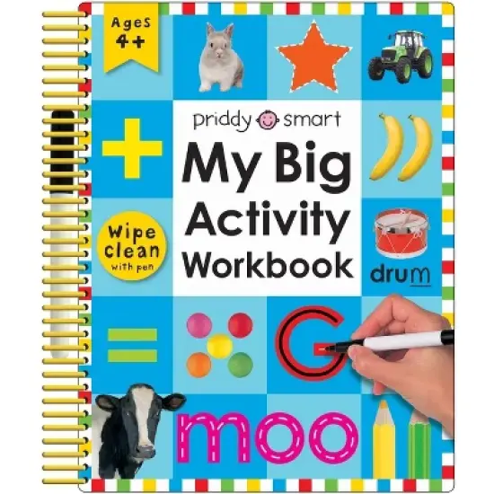 Wipe Clean: My Big Activity Workbook - by  Roger Priddy (Mixed Media Product) image {1}