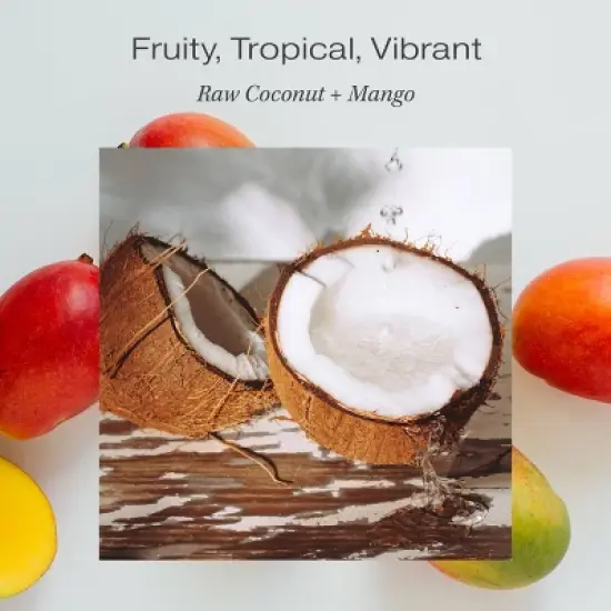 Raw Sugar Simply Body Wash - Raw Coconut + Mango - 40 fl oz image {3}