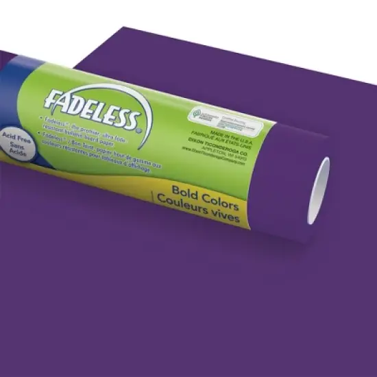 Fadeless Paper Roll, Deep Purple, 48 Inches x 50 Feet image {5}
