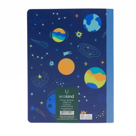 Continental Accessory Space Bright Composition Book 100 Sheets Wide Ruled Space, School Supplies image {2}