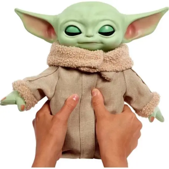Star Wars Squeeze & Blink Grogu Plush image {2}