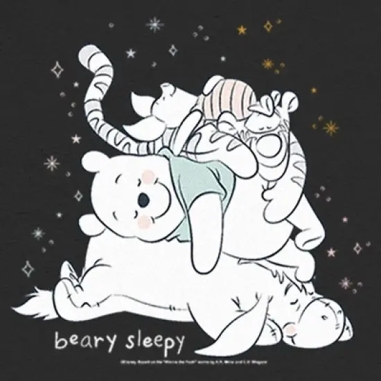 Infant's Winnie the Pooh Beary Sleepy Onesie image {1}
