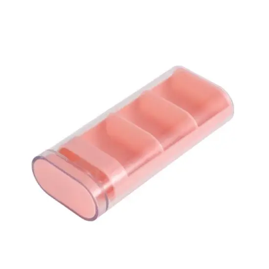 Unique Bargains 3 Grids Pill Case 1 Pc image {6}