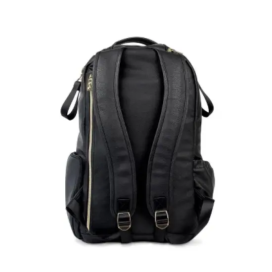 Itzy Ritzy Boss Backpack Diaper Bag - Jetsetter Black image {1}