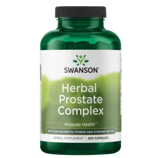 Swanson Herbal Prostate Complex, Supports Prostate Health, 200 Veg Capsules image {5}