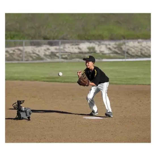 SKLZ Catapult Baseball Soft Toss Machine - Black/Yellow image {3}