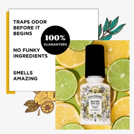 Poo-Pourri Before-You-Go Original Citrus, Lemon, Bergamot and Lemongrass Toilet Spray image {3}
