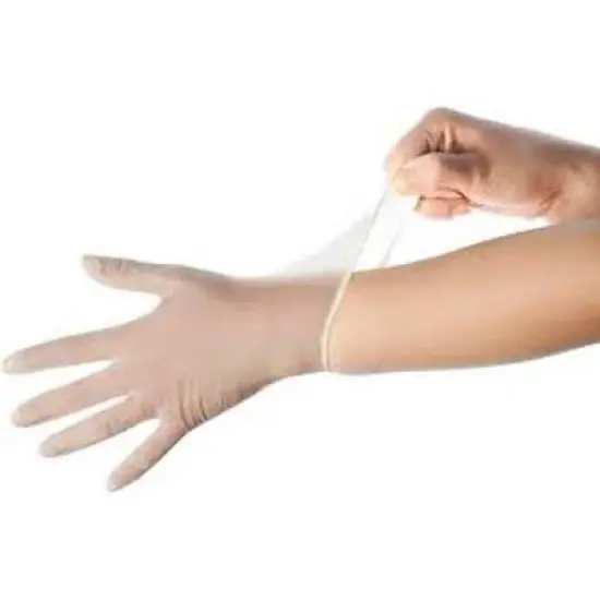 CareMates Vinyl Powder Free Examination Gloves Large, 100 Ct image {2}