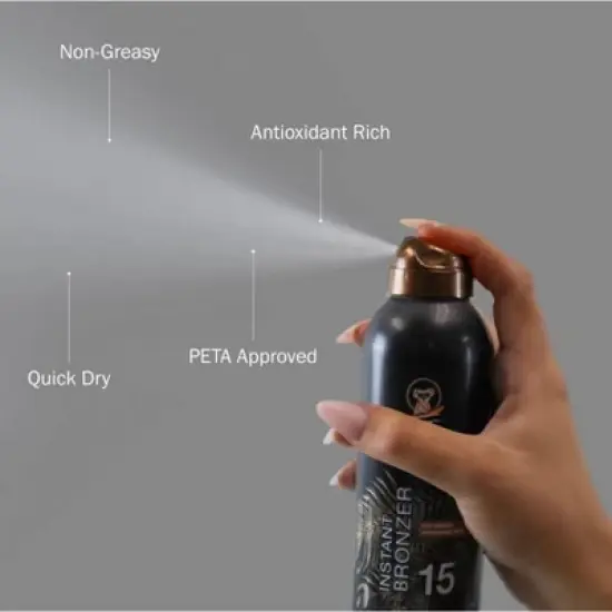 Australian Gold Continuous Spray Sunscreen With Instant Bronzer - 6 fl oz image {2}