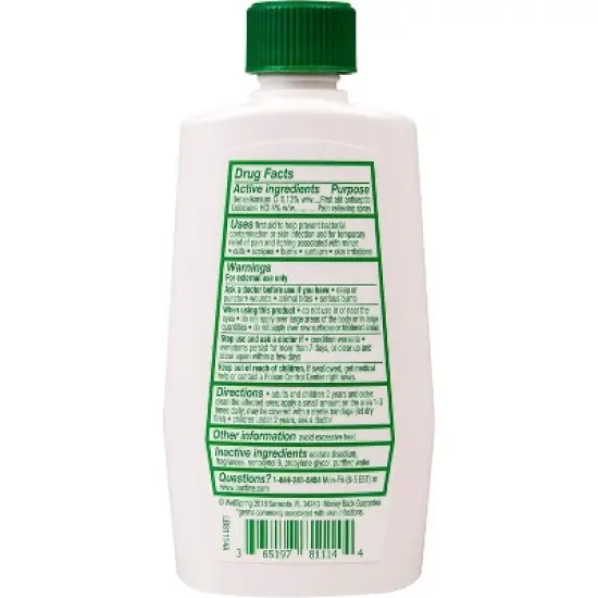 Bactine Max Pain Relieving Cleansing Liquid 4 Oz image {1}